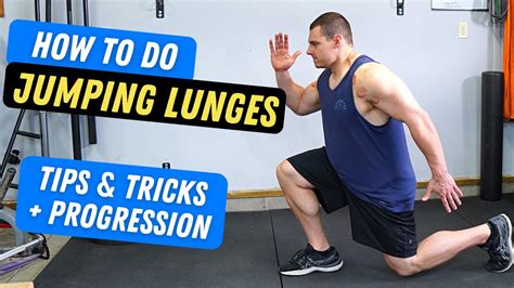 Jumping Lunges: How to Make Them Easier - YouTube