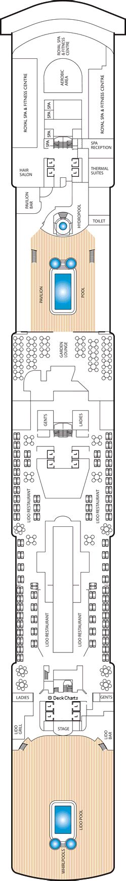 Cunard Queen Elizabeth Deck Plans: Ship Layout, Staterooms & Map ...