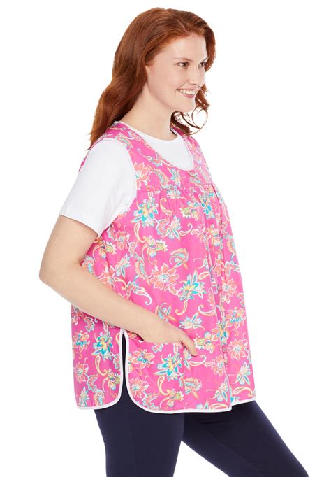 Only Necessities Women's Plus Size Snap-Front Apron | eBay