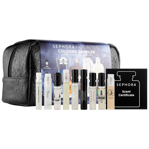 Sephora Favorites + Men’s Cologne Sampler Set