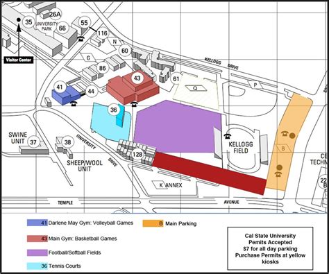 Cal Poly Pomona Parking Lot Map - Maps : Resume Template Collections # ...