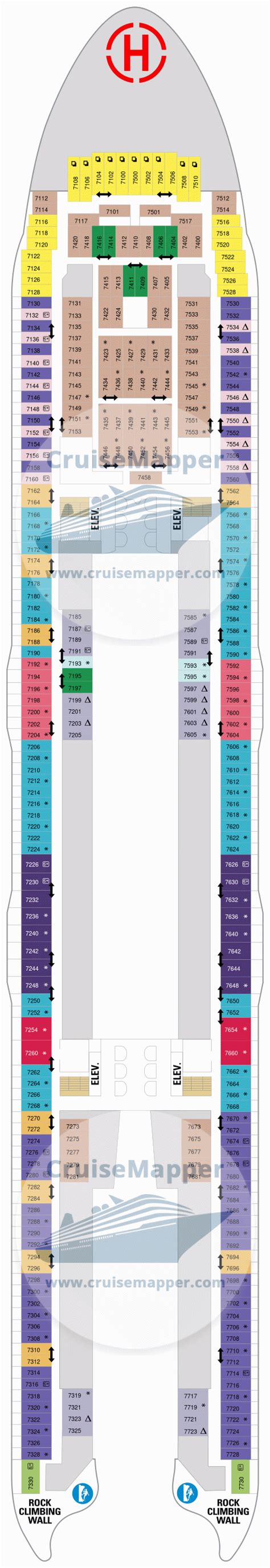 Oasis Of The Seas Deck 7 Floor Plan | Floor Roma