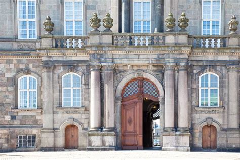 Christiansborg Palace stock photo. Image of royal, entrance - 34365304