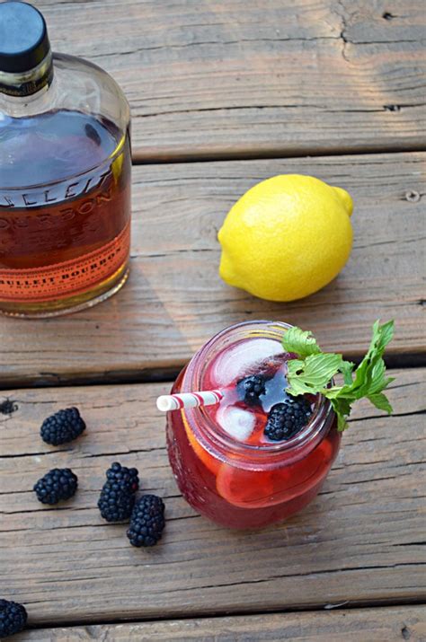 Blackberry Bourbon Lemonade - Host The Toast