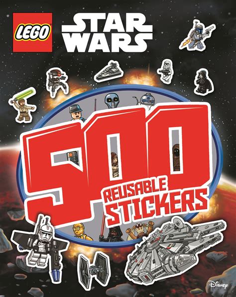 LEGO Star Wars: 500 Reusable Stickers - Boba Fett Collectibles - Boba ...