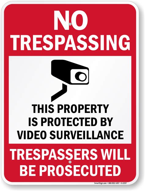 Free No Trespassing Signs | Download and Print