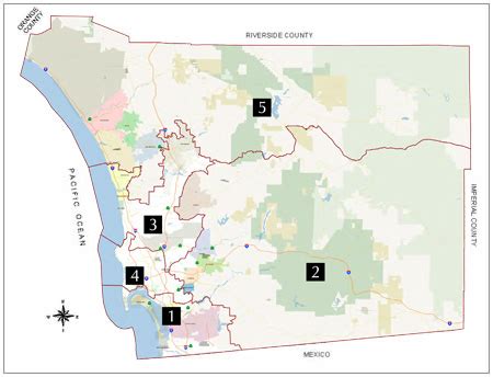 San Diego County Jurisdiction Map