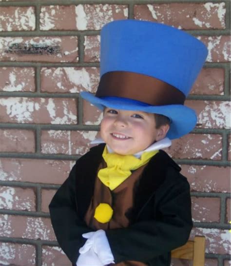 Jiminy Cricket Costume from Pinocchio with Wellington Style Top Hat ...