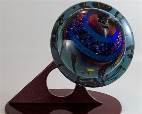 Karg Art Glass - Dichroic Glass Sculpture