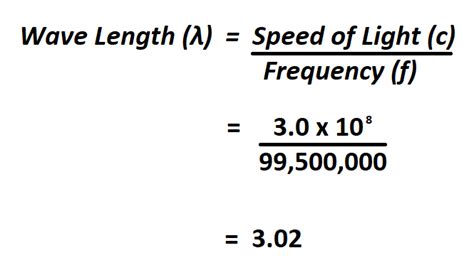 How to Calculate Wavelength.