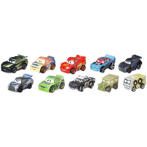 Disney Pixar Cars Mini Racers 10-Pack Assortment | BIG W