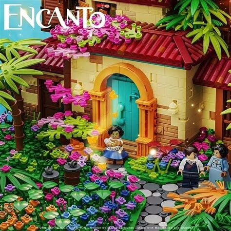 LEGO Encanto The Madrigal House Larger Version