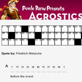 How Acrostic Puzzles Work | HowStuffWorks