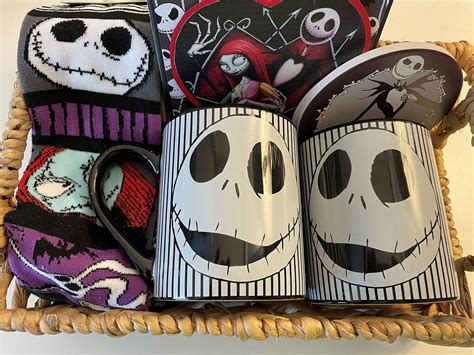 Nightmare Before Christmas Gift Basket Jack and Sally | Etsy | Nightmare before christmas gifts ...