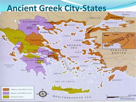 Ancient Greek City States Map