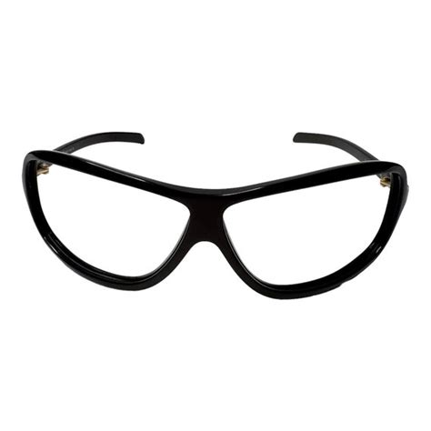 Roberto Cavalli 90s B5 Eyeglasses Frames Black Square… - Gem