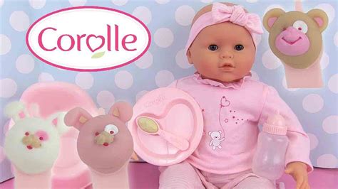 Poupée Corolle Lia Interactive Baby Doll Lia bambola parlante - YouTube