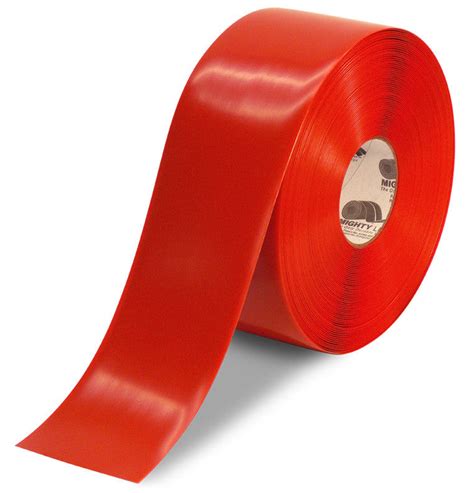 4" Red Floor Tape – Industrial Floor Tape