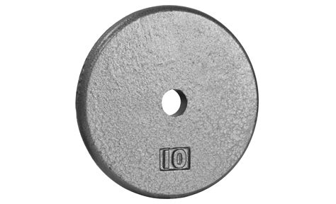 Regular Cast Iron Weight Plate, 10lbs | Northern Lights Fitness Equipment