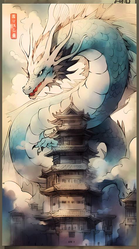 Láminas decorativas para enmarcar | Legends of the Dragon: Traditional ...