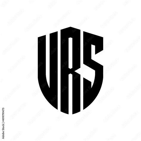 VRS letter logo design. VRS modern letter logo with black background. VRS creative letter logo ...