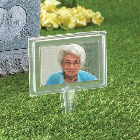 Memorial Grave Marker 3" x 5" Photo Frame | Collections Etc.