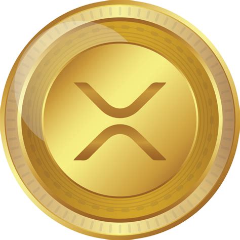 XRP crypto coin 24239860 PNG
