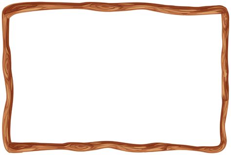 Wooden Frame Border Png Clipart Png Artwork