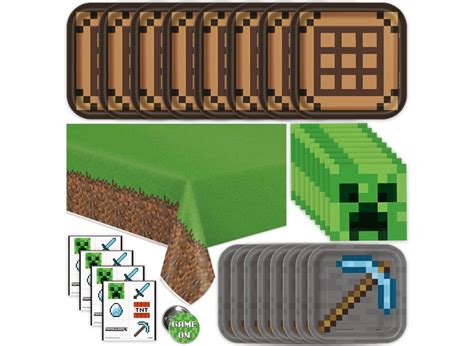 Pixel-Perfect Celebration: 7 Top Minecraft Party Supplies for the Coolest Birthday Bash!