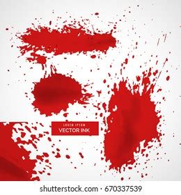 Abstract Red Ink Splatter Texture Background Stock Vector (Royalty Free) 670337539 | Shutterstock