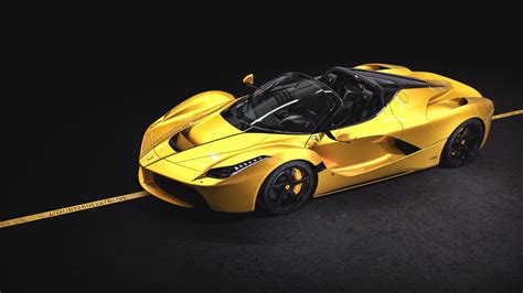 Ferrari LaFerrari Aperta - yellow -In Stock