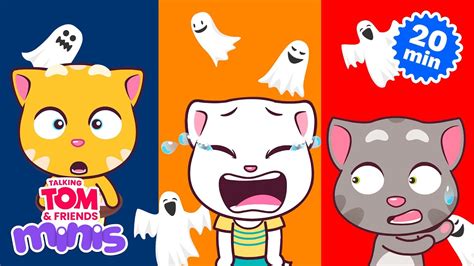 THE SPOOKY NIGHT – Talking Tom & Friends Minis Cartoon Compilation (21 Minutes) - YouTube