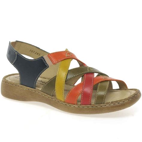 Josef Seibel Lisa Multi Womens Sandals: Charles Clinkard