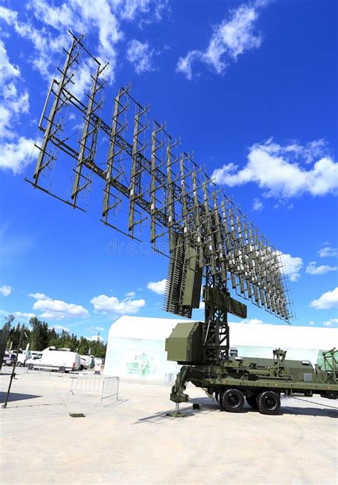 Radar antennas stock photo. Image of phased, platform - 64996772