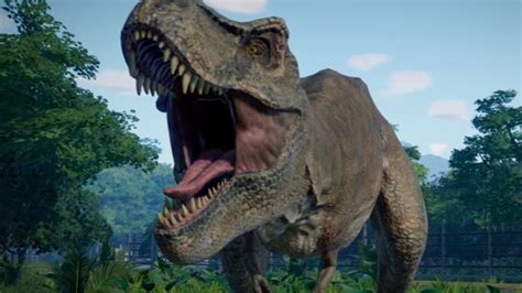 Jurassic World Evolution will shrink T-Rexes in its big September ...