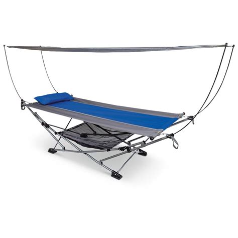 MAC Sports Portable Hammock with Canopy - 668033, Hammocks at Sportsman's Guide