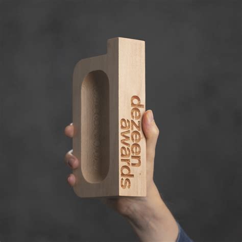 Dezeen Awards 2020 trophies by Atelier NL are crafted from wood ...