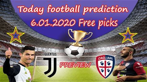 Today football prediction 6.01.2020 Free picks - YouTube