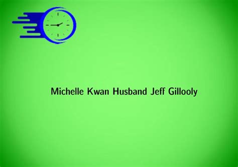 Michelle Kwan Husband Jeff Gillooly - Time Fores