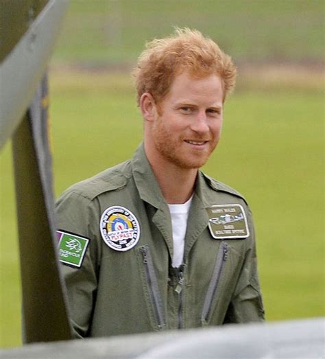 Prince Harry shows off beard at Battle of Britain flypast | HELLO!