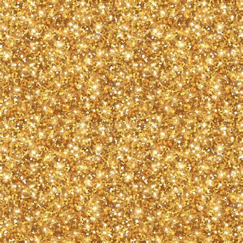 Gold Glitter Texture, Seamless Sequins Pattern Stock Vector - Illustration of light, pattern ...