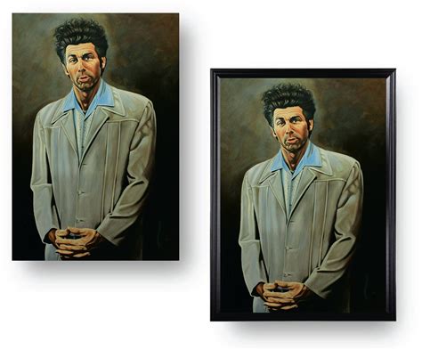 Seinfeld the Kramer Painting Large Heavy Print - Etsy