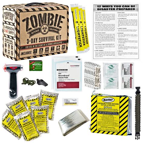 Zombie survival kits - what you need to defend against the undead