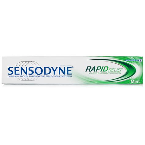 Review of Sensodyne Rapid Relief Mint Toothpaste