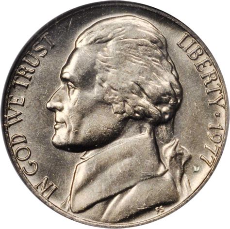 1977-D Jefferson Nickel | Sell & Auction Modern Coins