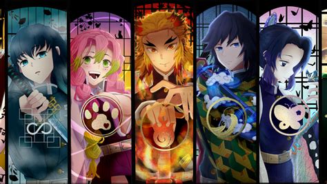 1360x768 Resolution Kimetsu no Yaiba Characters Desktop Laptop HD ...