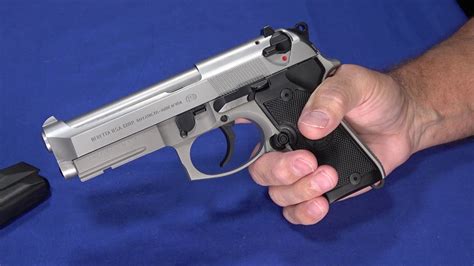 Smaller 92: Beretta 92FS Compact Inox - YouTube