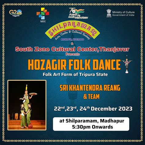 Hozagiri Folk Dance at Shilparamam Madhapur, Shilparamam Arts Crafts ...