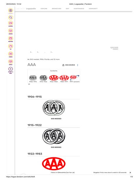 AAA Logopedia Fandom