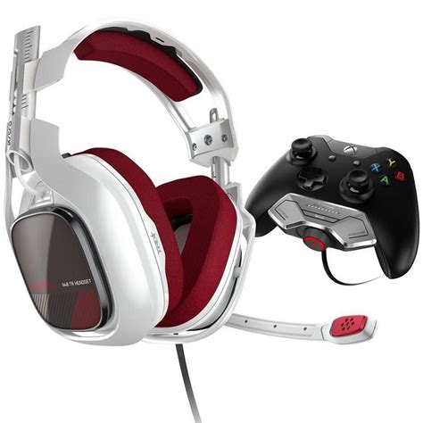 ASTRO A40 TR White Wired Gaming Headset and MixAmp M80 for Xbox One